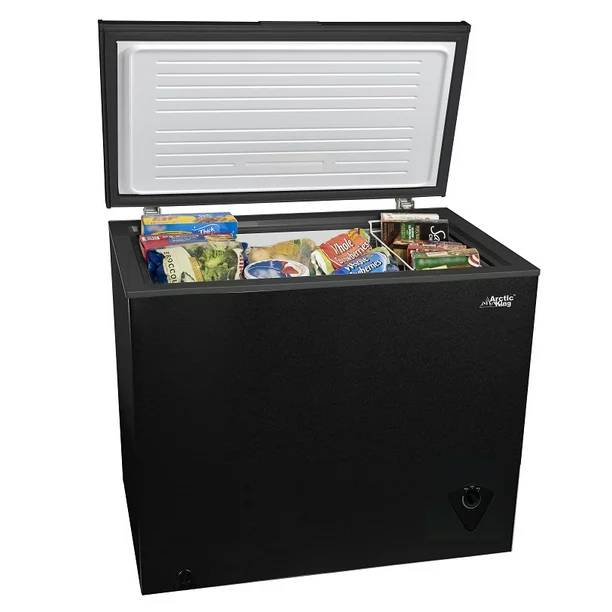 Arctic King 7 Cu ft Chest Freezer, Black
