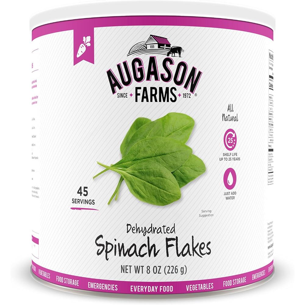 Augason Farms Spinach Flakes