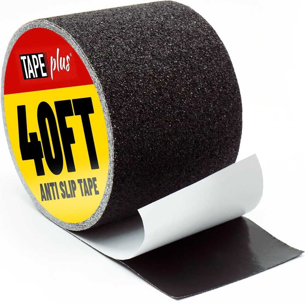 TapePlus 4" x 40' Waterproof Indoor/Outdoor Traction Tape
