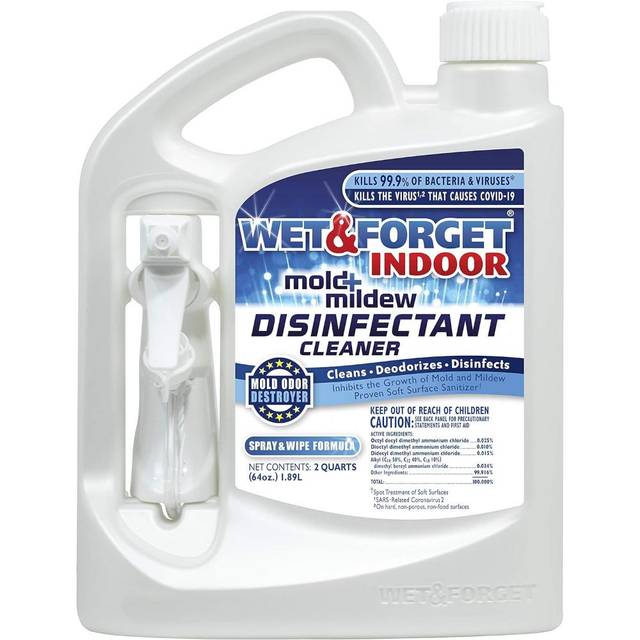 Wet & Forget Indoor All-Purpose Disinfectant Cleaner, 64 oz. (Ready-to-Use)