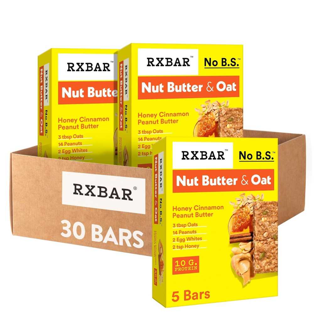 30-Pack RXBAR Nut Butter & Oat Protein Bars