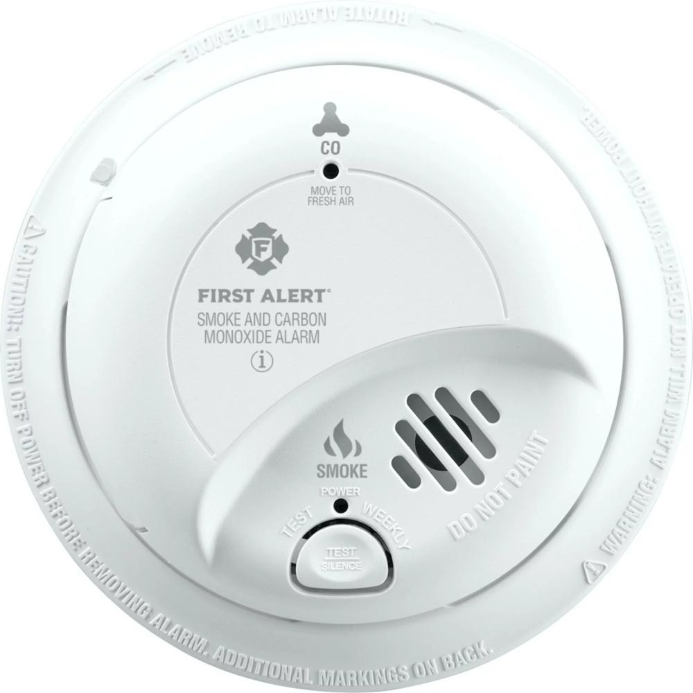 First Alert Smoke and Carbon Monoxide Detector w/ 9V Battery