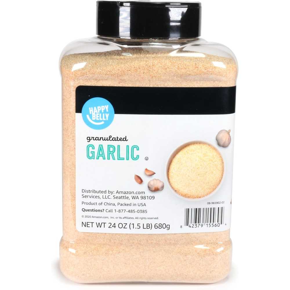 Happy Belly Granulated Garlic, 24 oz.