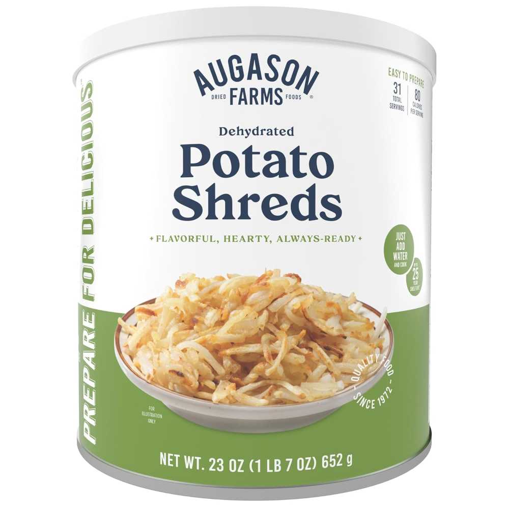 Augason Farms Potato Shreds #10 Can