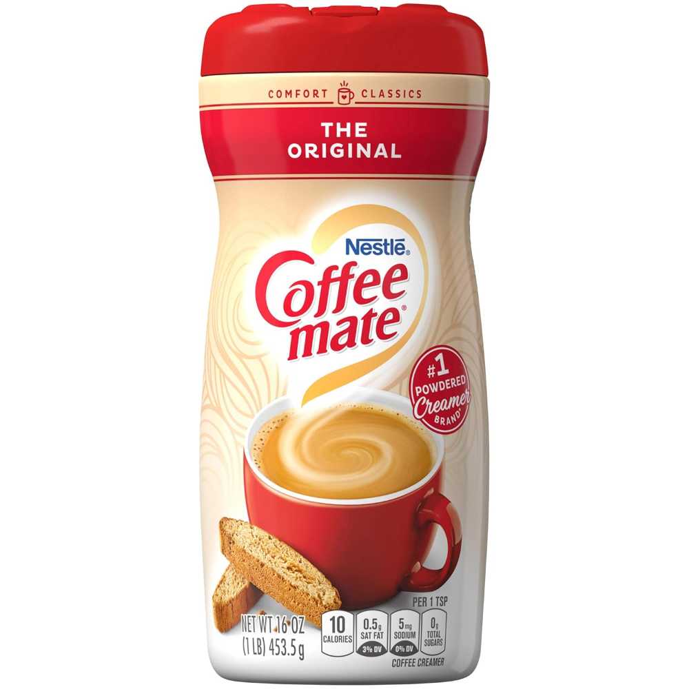 12-Pack Nestle Coffee Mate Original Powdered Coffee Creamer, 16 oz.