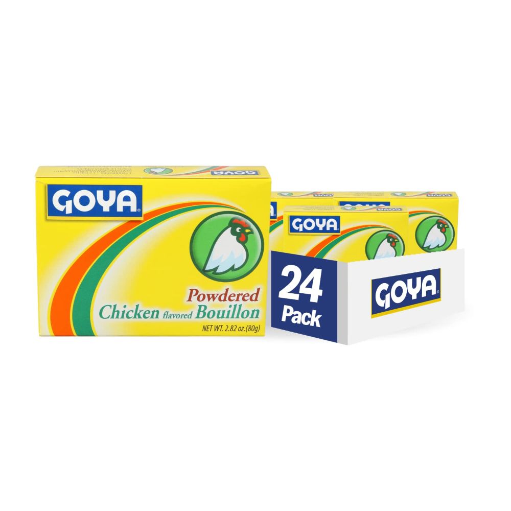 24-Pack Goya Powdered Chicken Flavored Bouillion, 2.82 oz.