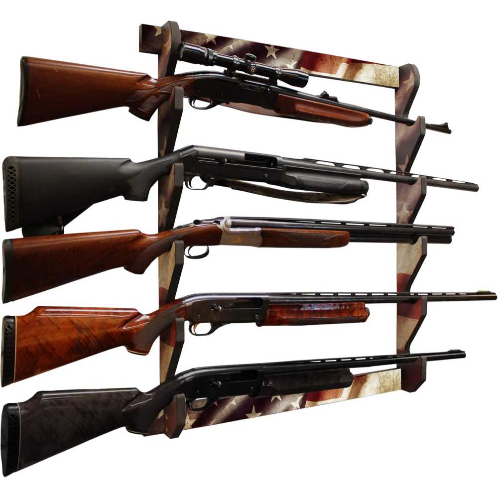 Rush Creek Creations 5 Rifle/Shotgun Wall Rack