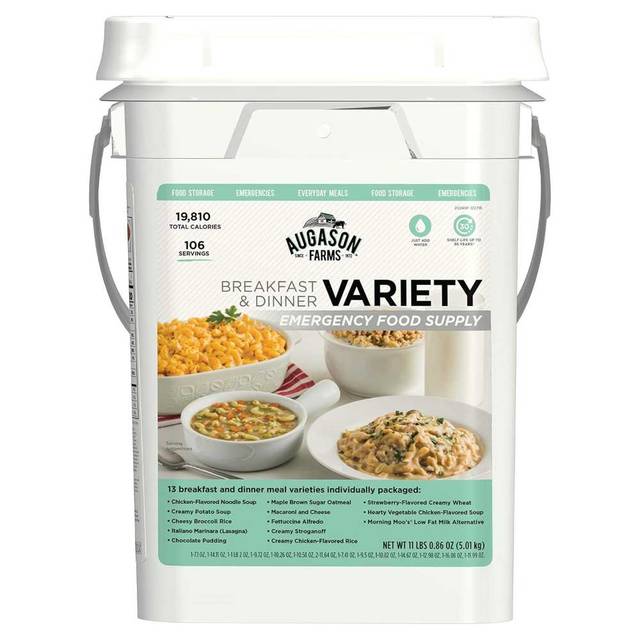 Last Chance: Breakfast and Dinner Variety Pail