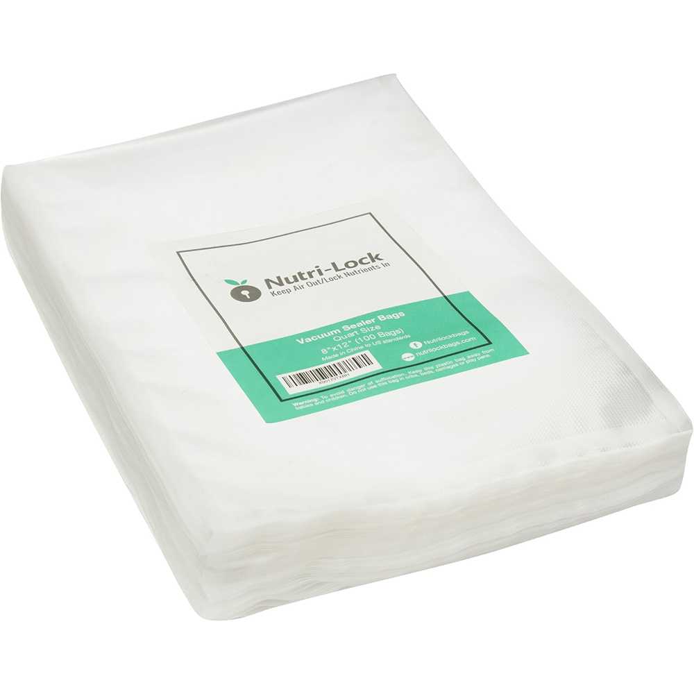 100-Pack Nutri-Lock Vacuum Sealer Bags (Pint or Quart)