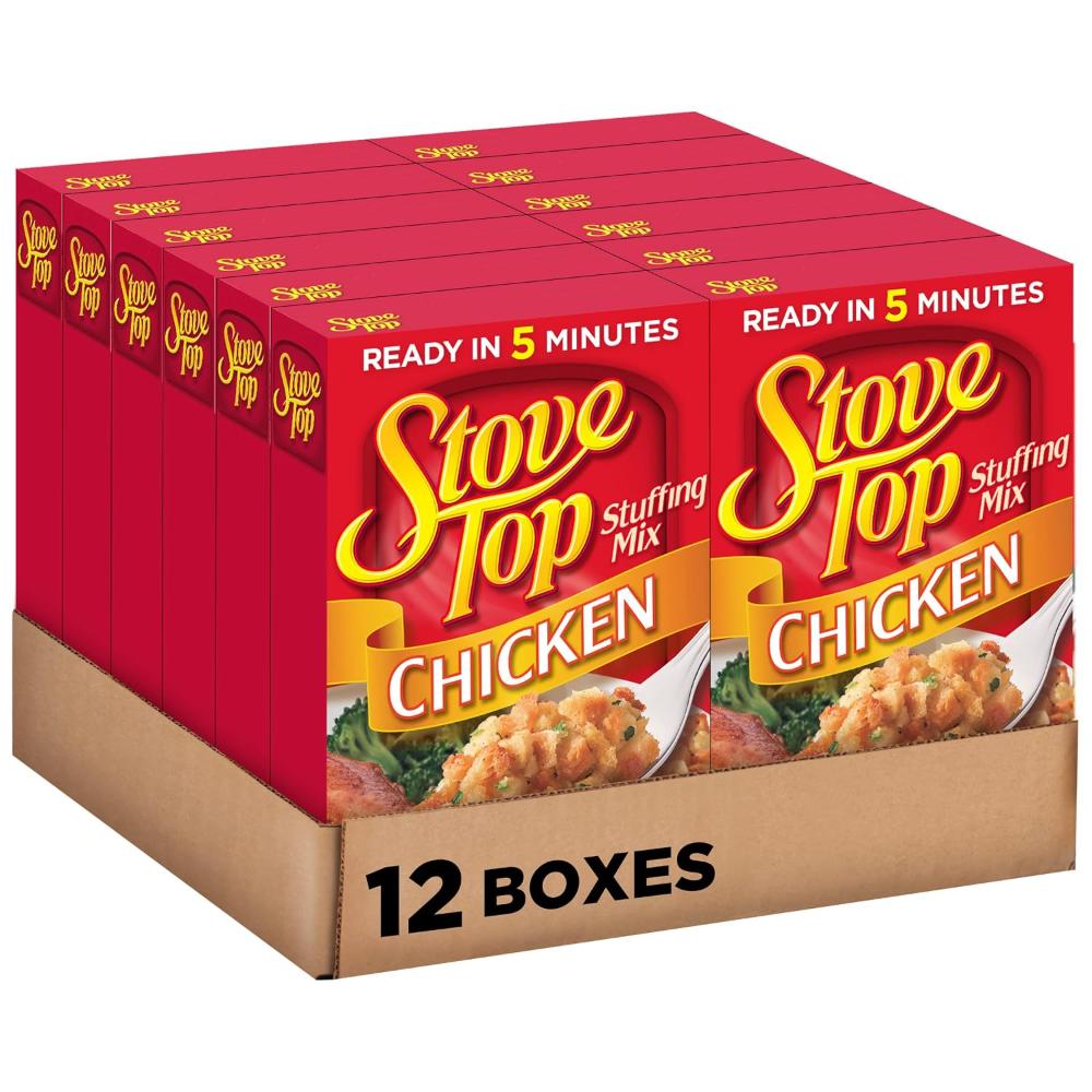 12-Pack Stove Top Chicken Stuffing Mix , 6 oz. ($1.33/Each)