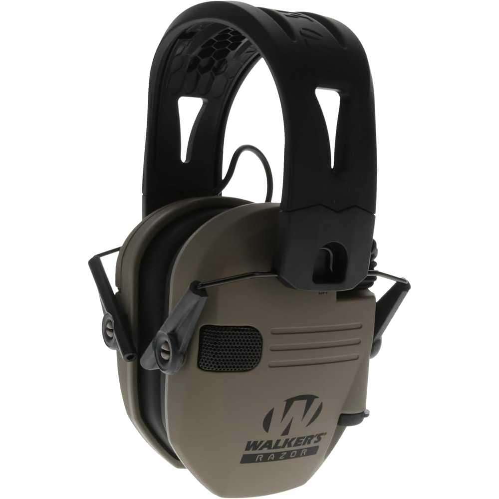 Walker's Razor Tacti-Grip Electronic Earmuff