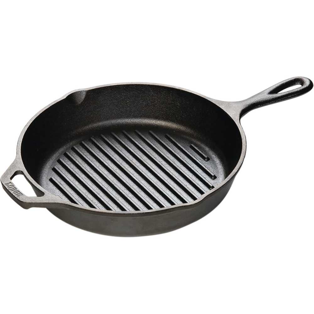 Lodge 10.25" Cast Iron Grill Pan