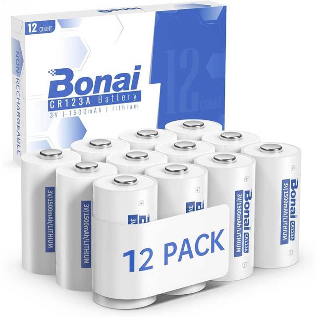 BOGO Deal: 24-Pack Bonai CR123A Lithium Batteries