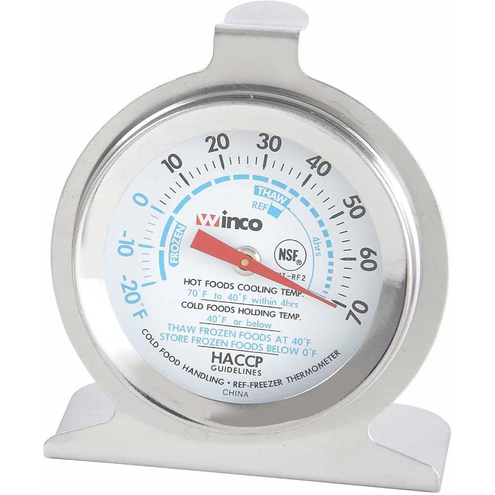 Winco Fridge/Freezer Dial Thermometer