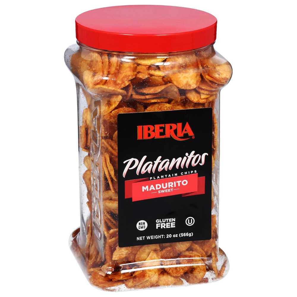 Iberia Maduritos Naturally Sweet Plantain Chips, 20 oz.