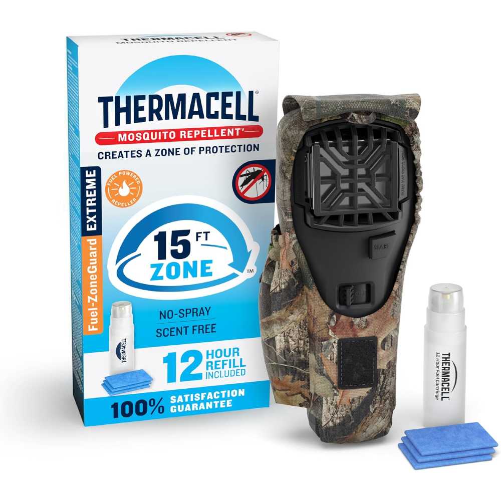 Thermacell Fuel-ZoneGuard Extreme Mosquito Repeller Hunt Pack