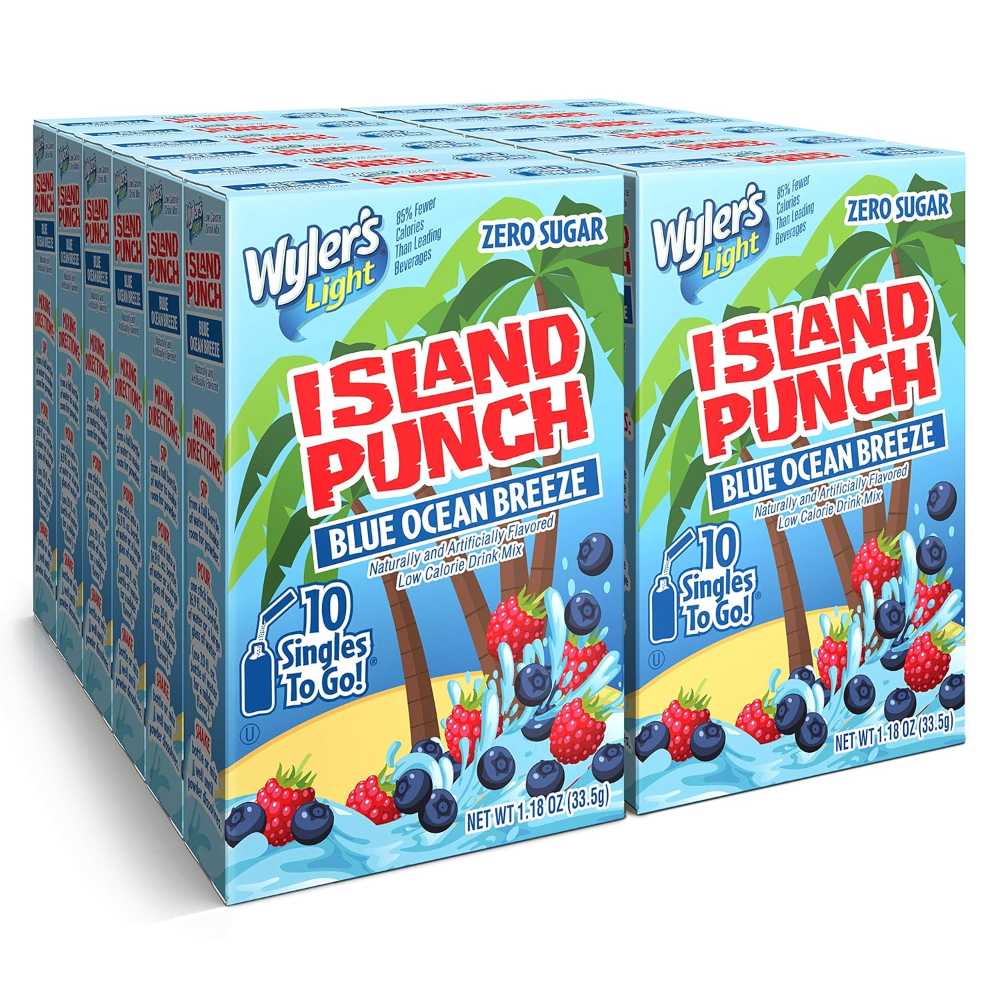 120-Count Wyler's Light Island Punch (Blue Ocean Breeze)