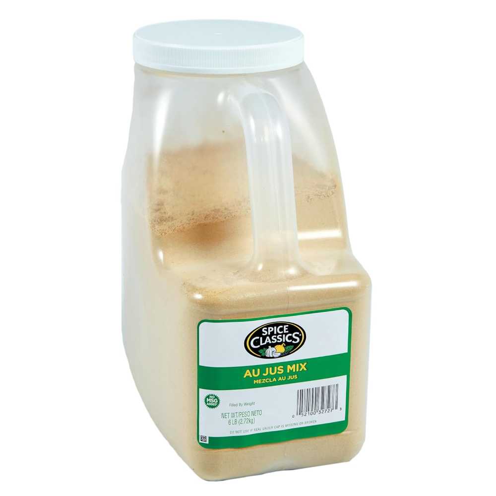 Spice Classics Au Jus Gravy Mix, 6 lb.
