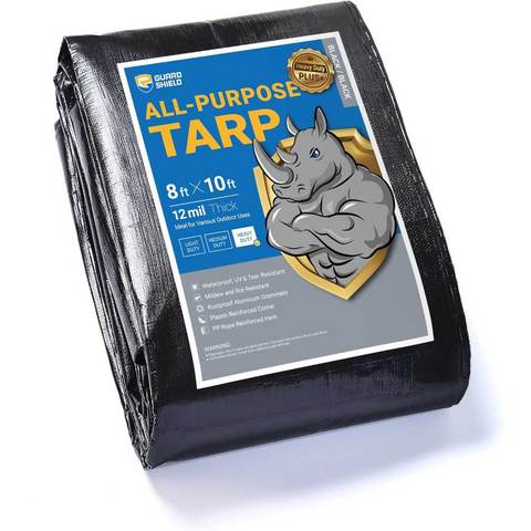 Guard Shield Heavy Duty 8' x 10' 12-Mil Tarp