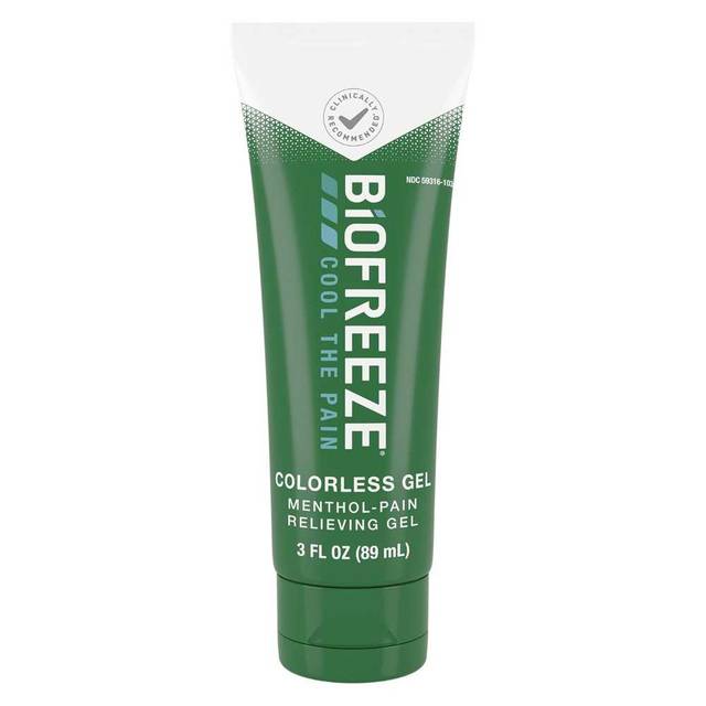 Biofreeze Pain Relief Colorless Gel, 3 oz.