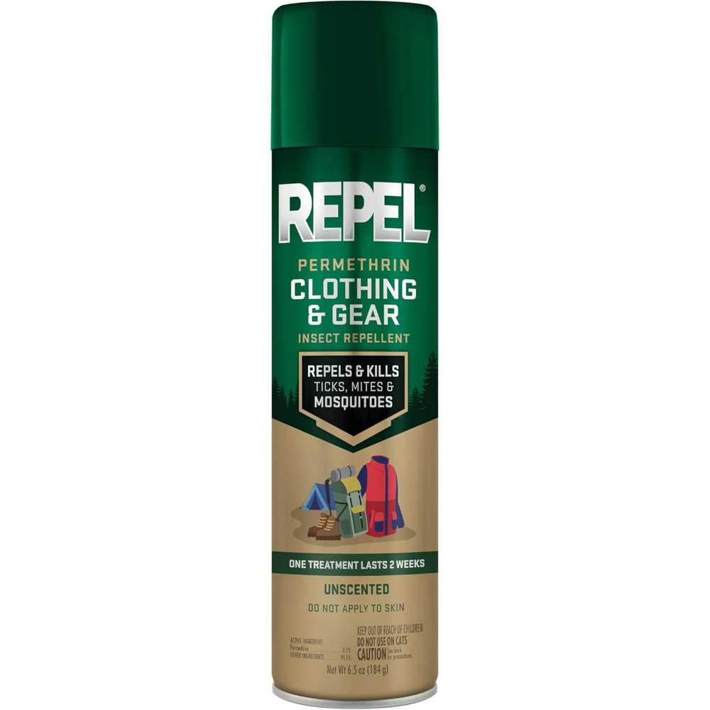 Repel Permethrin Clothing & Gear Insect Repellent, 6.5 oz.
