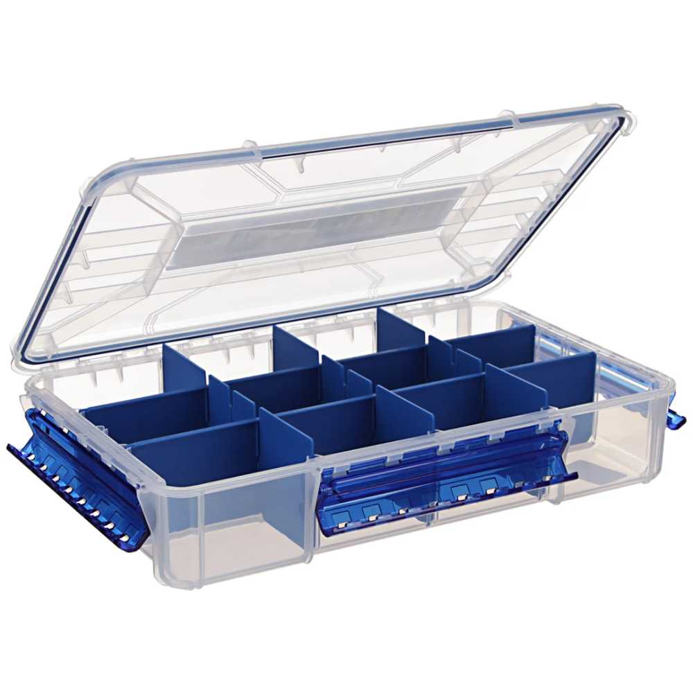 Flambeau Ultimate Waterproof Tuff Tainer Double-Deep 16-Compartment Tackle/Storage Box w/ 5x Zerust Dividers
