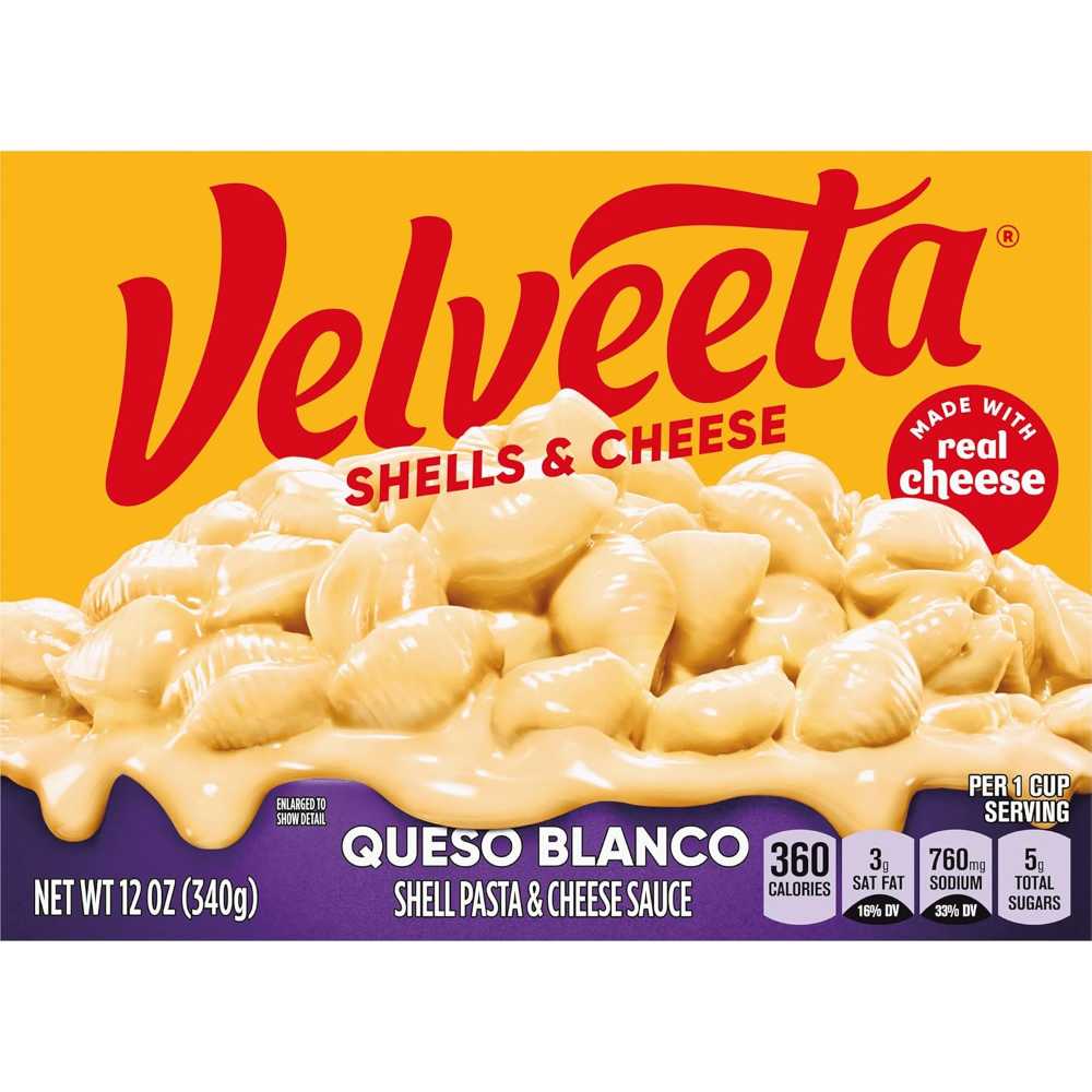 Velveeta Shells & Cheese Queso Blanco, 12 oz.