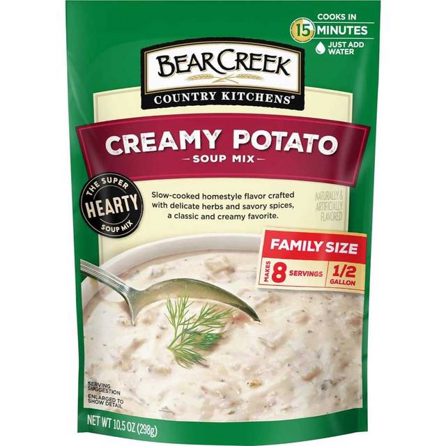 Bear Creek Creamy Potato Soup Mix, Family Size 10.5 oz.