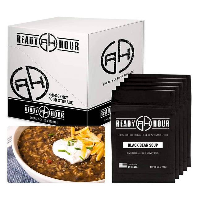 Today Only: Black Bean Soup Case Pack (20 servings, 5 pk.)