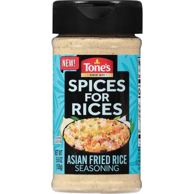 6-Pack Tone's Spices for Rices Asian Fried Rice Seasoning, 5.6 oz.