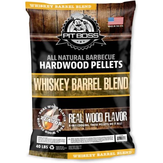 Pit Boss 40 lb. All Natural Hardwood BBQ Wood Pellets (Whiskey Barrel Blend)