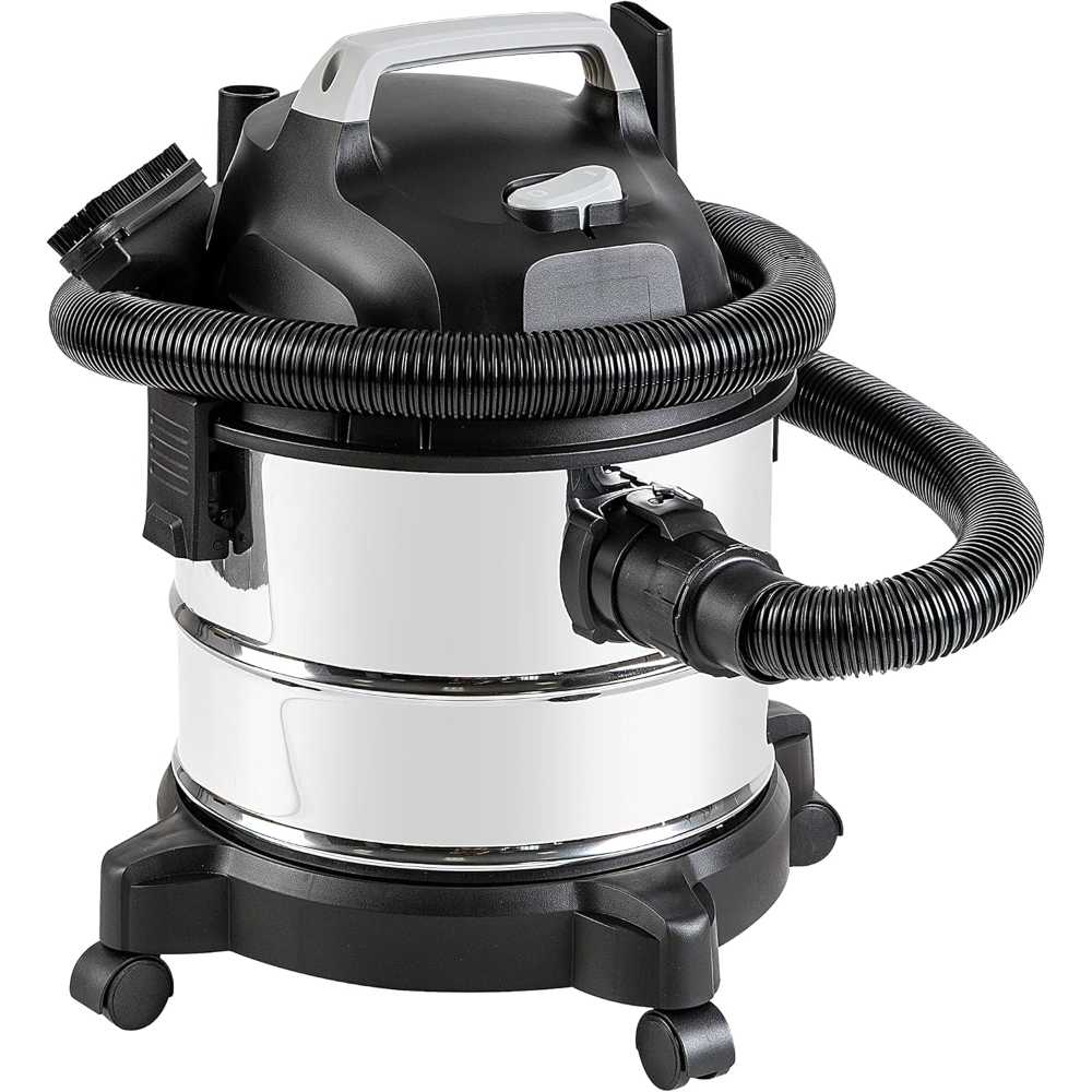 Amazon Basics Stainless Steel 3 HP 4-Gallon Wet/Dry Vacuum