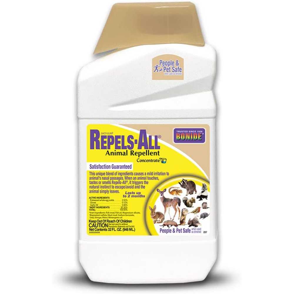 Bonide Repels-All Animal Repellent Concentrate, 32 oz.