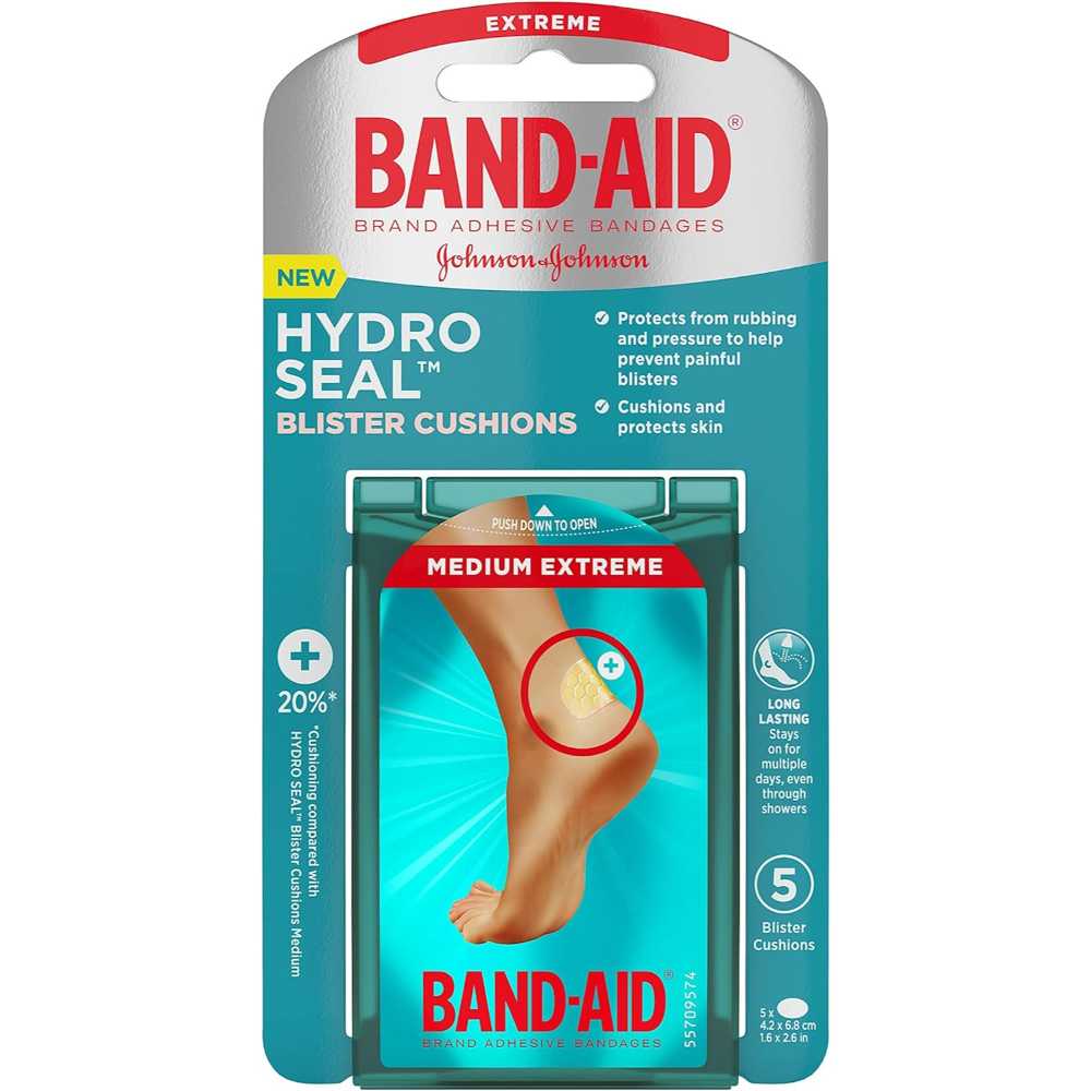 5-Pack Band-Aid Hydro Seal Blister Cushion Bandages