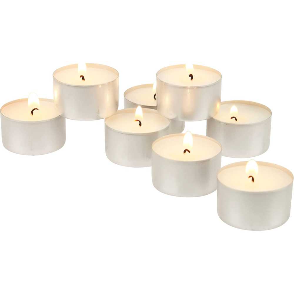 200-Pack Stonebriar 8-Hour Unscented Candles