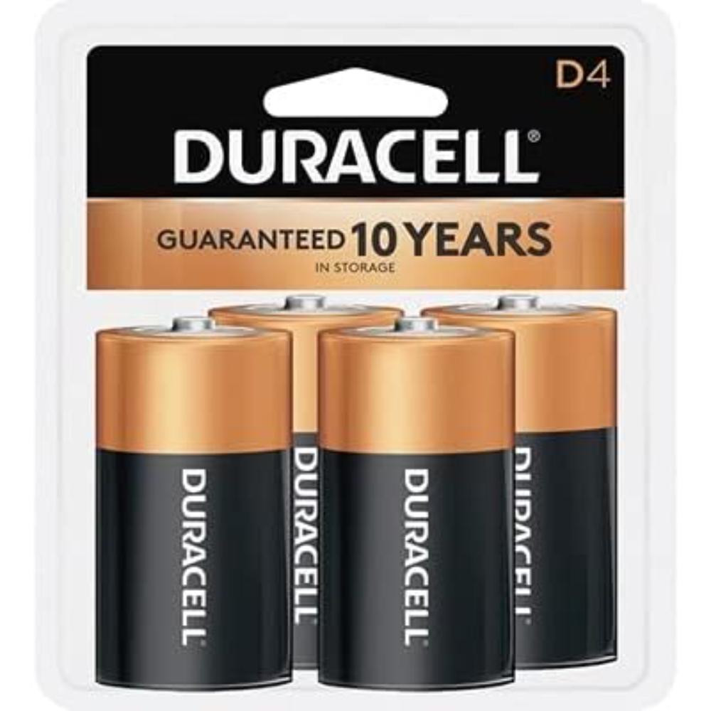 48-Pack Duracell CopperTop D Batteries