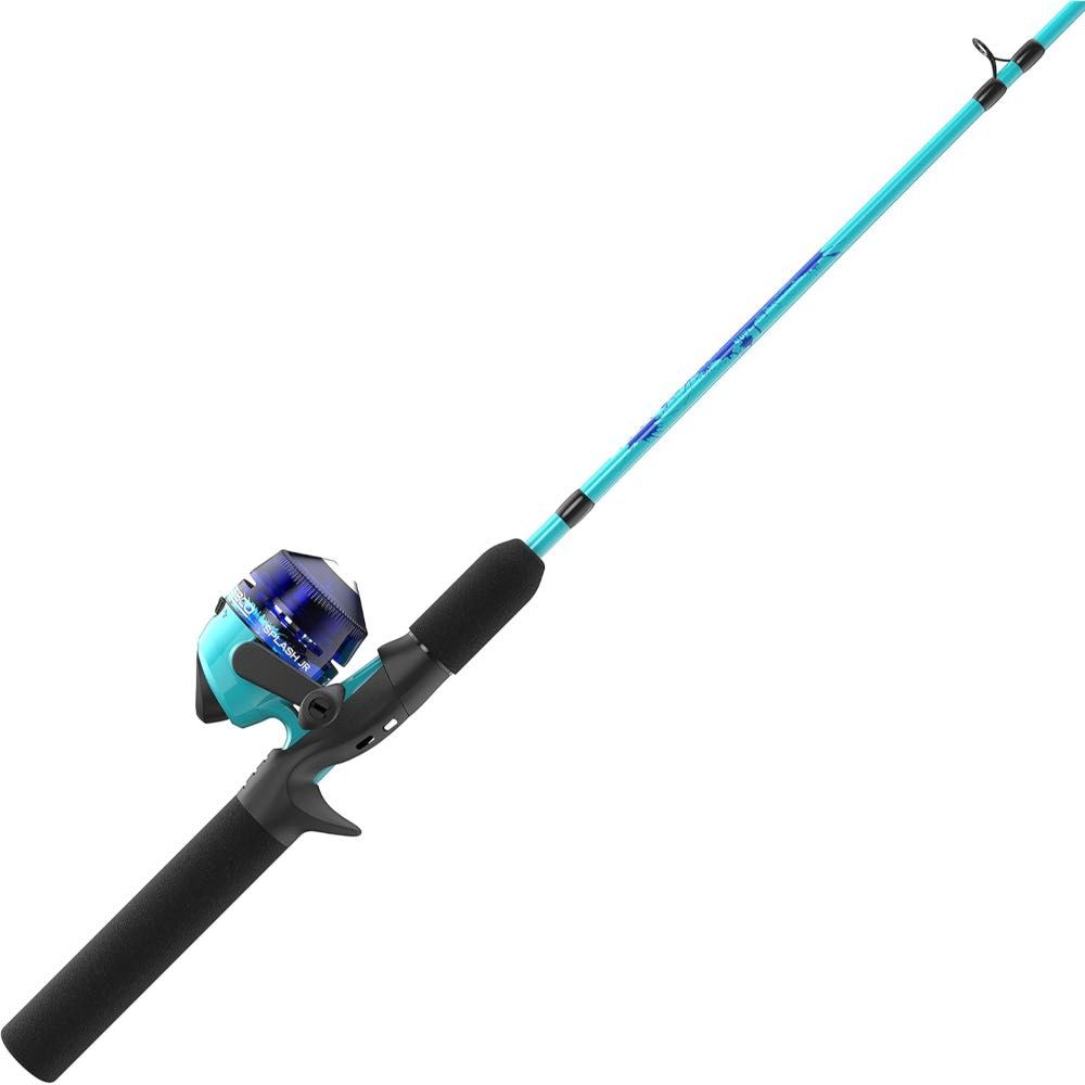 Zebco Kids Splash Jr. 4' Spincast Reel and Fishing Rod Combo