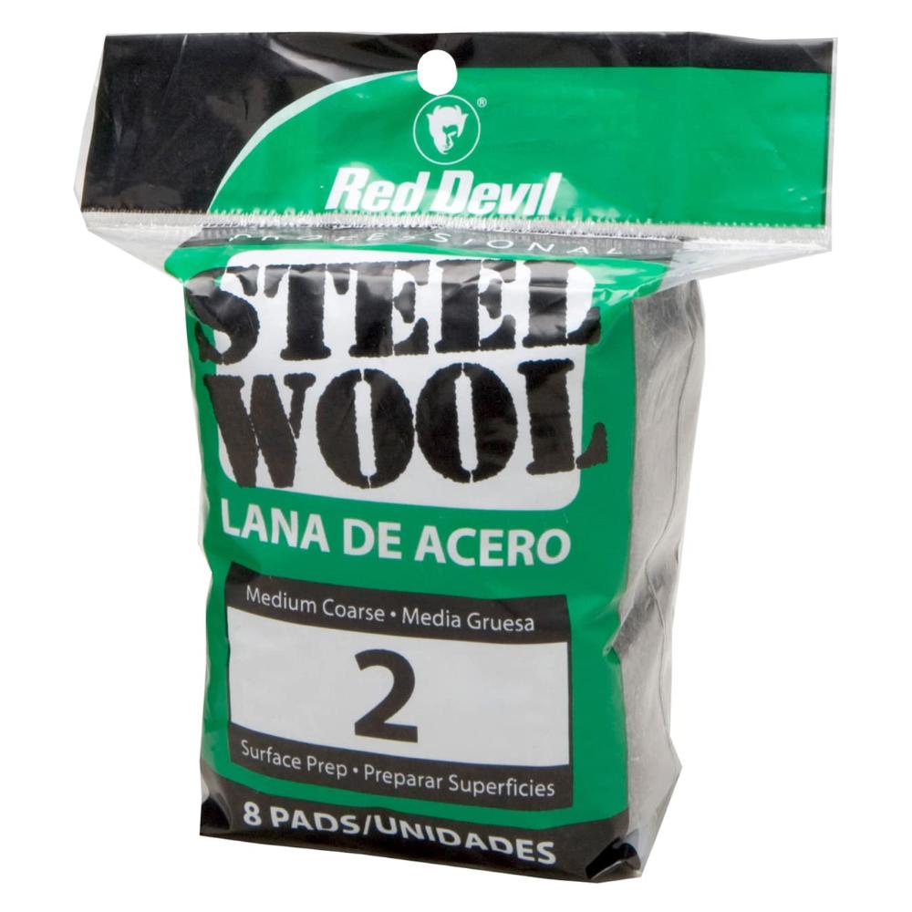 48-Pack Red Devil Steel Wool Pads (Medium Coarse)
