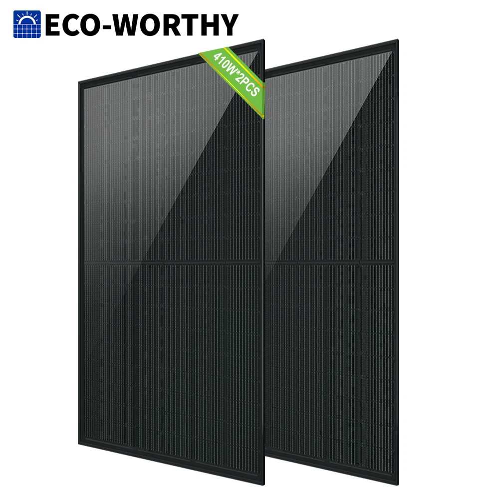2-Pack Eco-Worthy 410W Mono Solar Panel