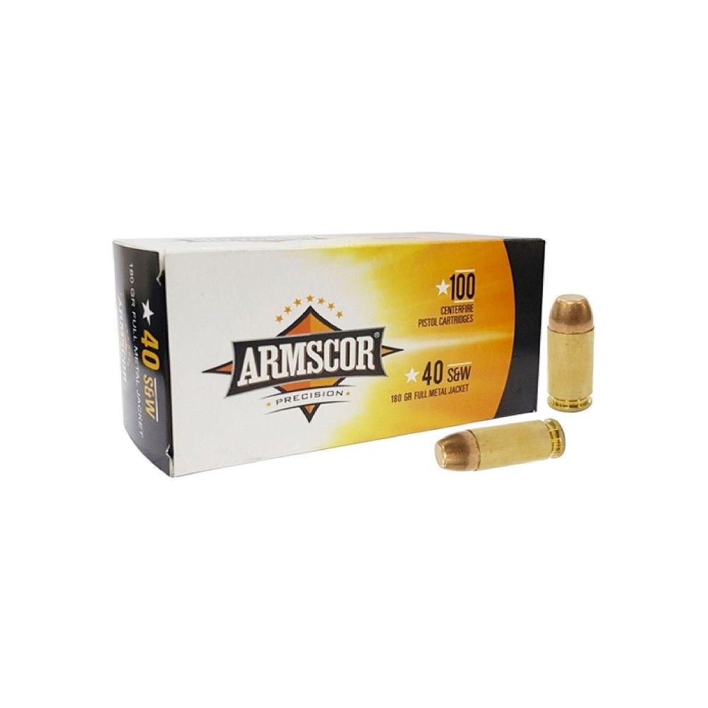 Today Only: 1200-Rounds Armscor .40 S&W 180gr FMJ Ammo