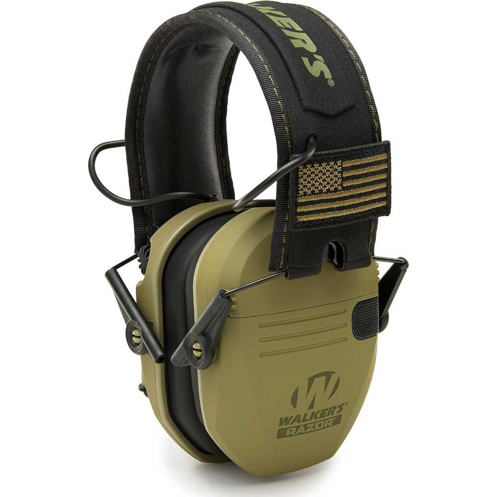 Walker's Razor Slim Ultra Low Profile Electronic Hearing Protection