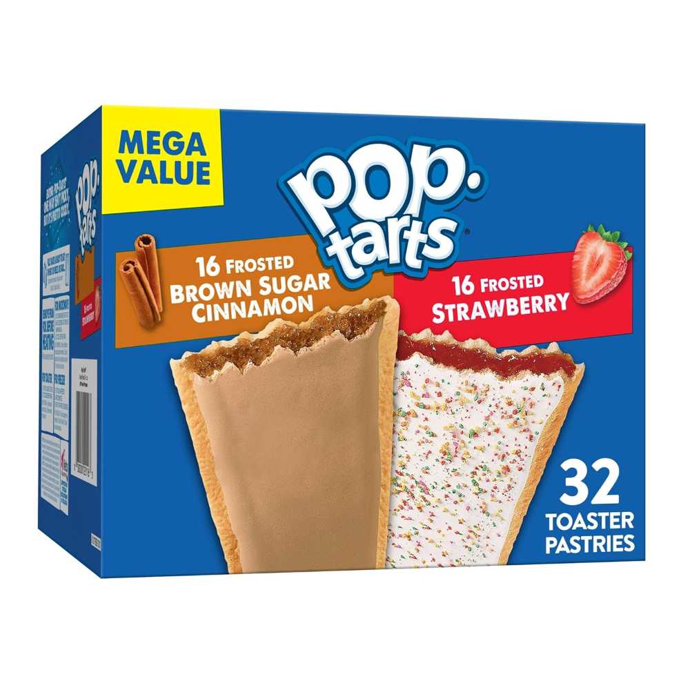 32-Count Pop-Tarts Toaster Pastries (Various Flavors)
