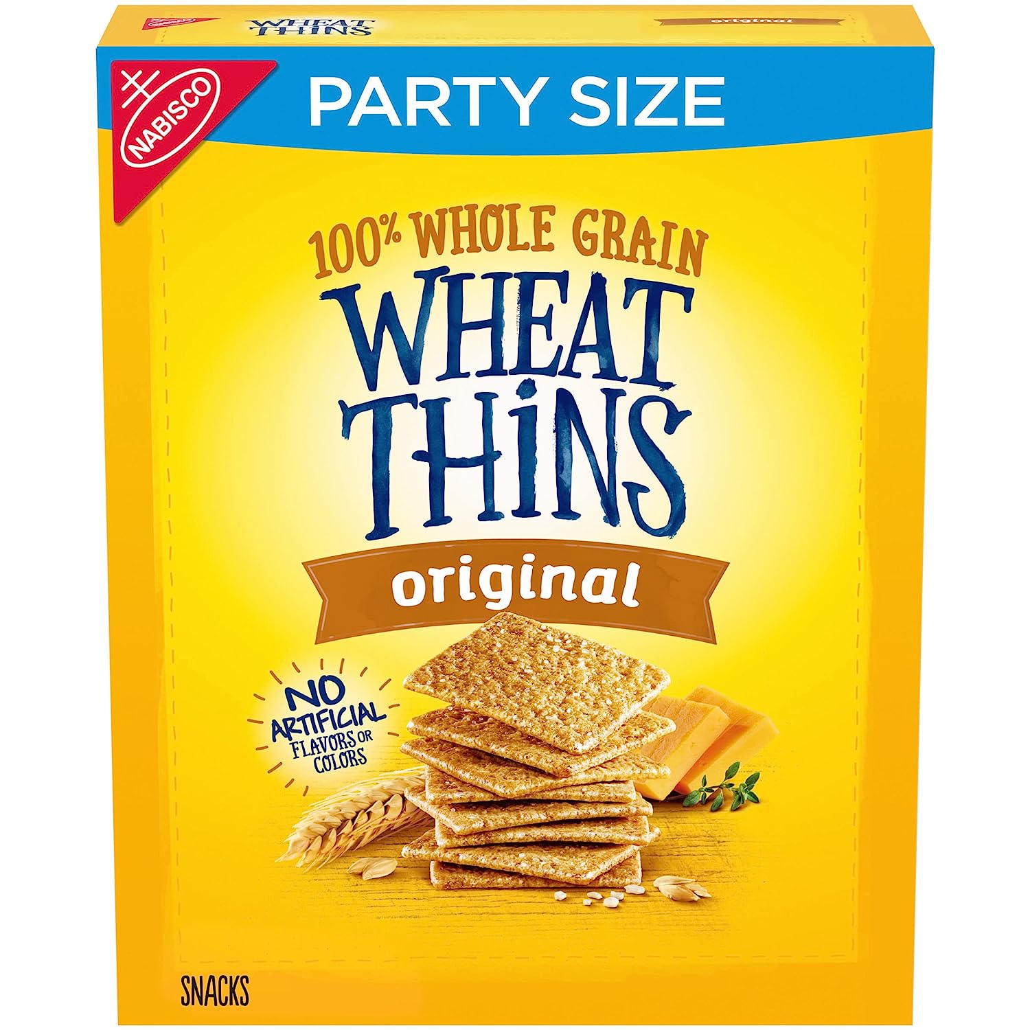 Wheat Thins Original Whole Grain Crackers, 20 oz. (Party Size)