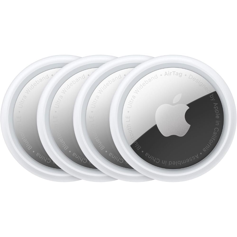 4-Pack Apple AirTag Tracking Device (1st Generation)