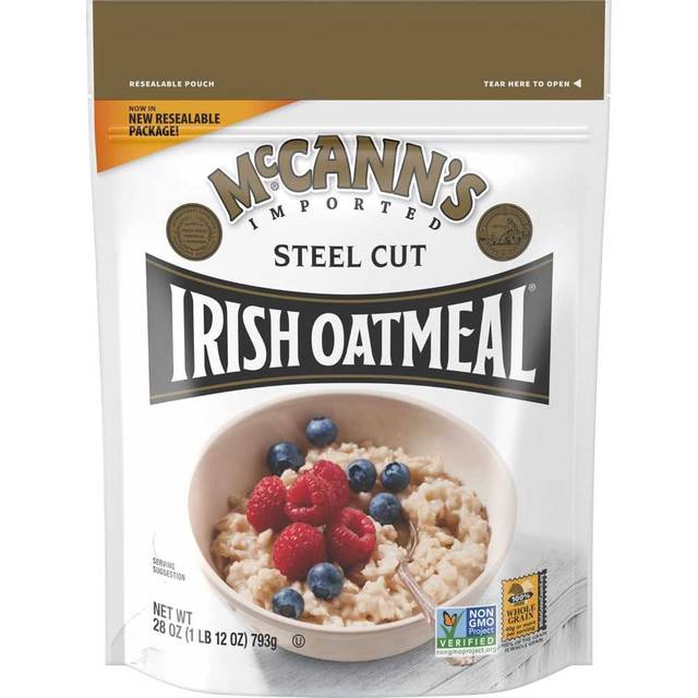6-Pack McCann's Steel Cut Irish Oatmeal, 28 oz.