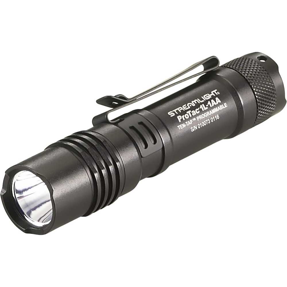 Streamlight ProTac 1L-1AA 350-Lumen Dual-Fuel Flashlight