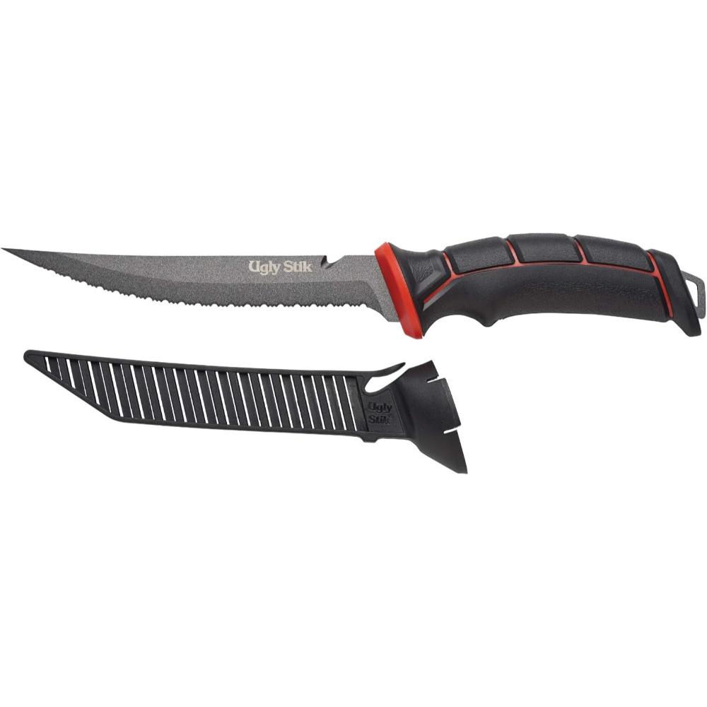 Ugly Stik 7’’ Full-Tang Fillet Knife w/ Sheath