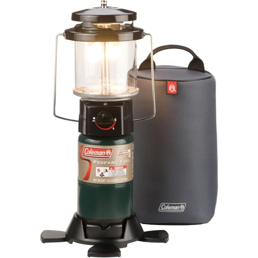 Coleman Deluxe PerfectFlow Propane Lantern w/ Plush Carry Case