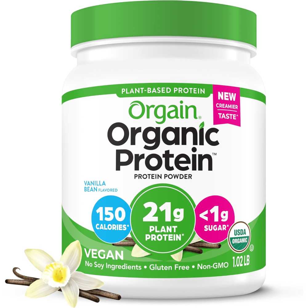 Orgain Organic Protein Powder, 1 lb. (Various Flavors)
