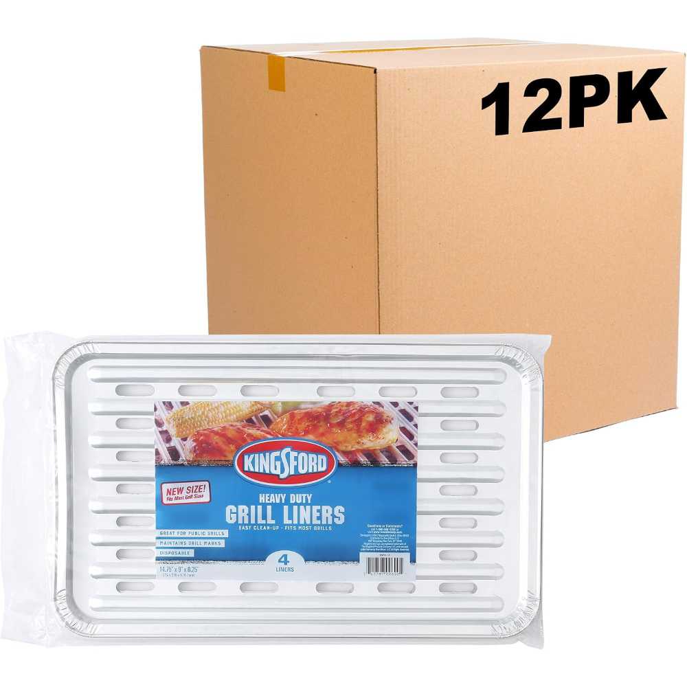 48-Pack Kingsford Heavy Duty Grill Liners (14.75" x 9")
